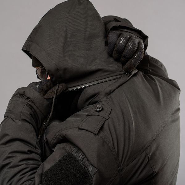 Winter jacket "RAPTOR-3" WWR BLACK (Membrane + Sintepon + Fleece) 0008800XL0000000 photo