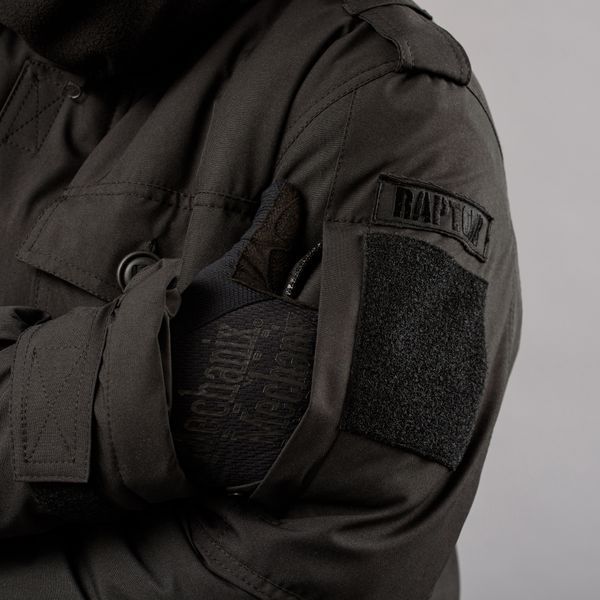 Winter jacket "RAPTOR-3" WWR BLACK (Membrane + Sintepon + Fleece) 0008800XL0000000 photo