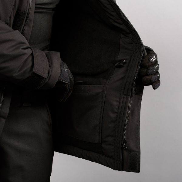 Winter jacket "RAPTOR-3" WWR BLACK (Membrane + Sintepon + Fleece) 0008800XL0000000 photo