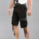 Szorty cargo z paskiem "LEGION" BLACK (bawełna stretch) 0030700XL0000000 zdjęcie 1