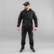 Komplet Meski Dres Sportowe Bluza Spodnie "EXTRAVEL" BLACK (Dzianina na polarze) 0040700XL0000000 zdjęcie 1