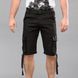 Szorty cargo z paskiem "LEGION" BLACK (bawełna stretch) 0030702XL0000000 zdjęcie 2