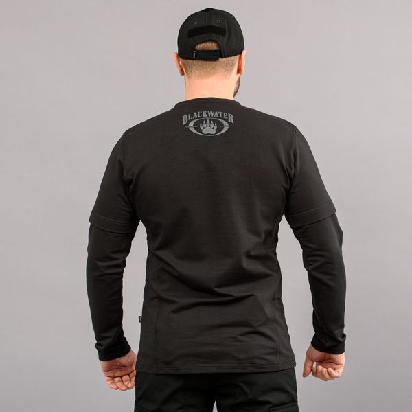 T-shirt with sleeves "BLACK WATER" BLACK (Knitwear) 00282000M0000000 photo