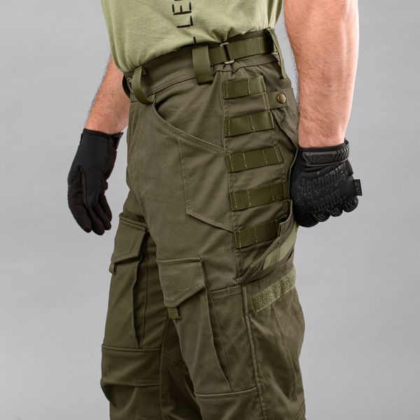 Spodnie taktyczne "SHTORM" OLIVE (Jeans) 00345000LLONG000 zdjęcie