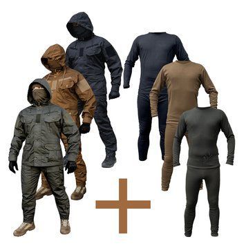 Komplet wojskowy "CRUSADER" + Bielizna termoaktywna 00383000S0000000 zdjęcie