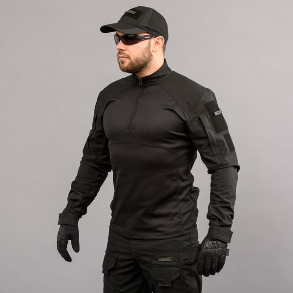 Koszula bojowa UBACS "ANTITERROR II" BLACK (Rip-Stop + CoolPass + Ribana) 0022102XL0000000 zdjęcie