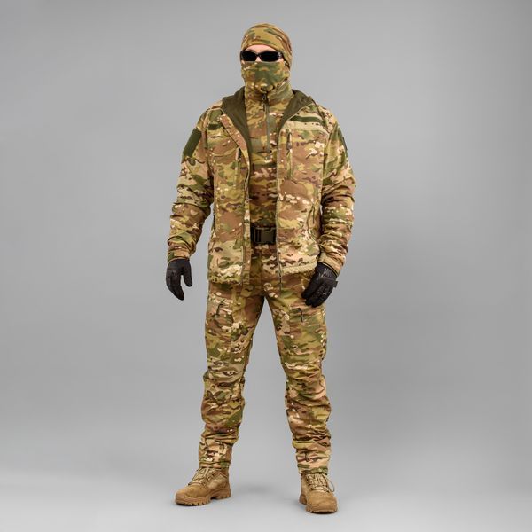 Military suit "TRAVEL DEFENCE" 3 in 1 MULTICAM (Taslan + Microfleece) 00379000S0000000 photo