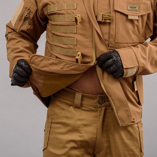 Tactical jacket "SHTORM" COYOTE (Membrane + Fleece) 00097000S0000000 photo