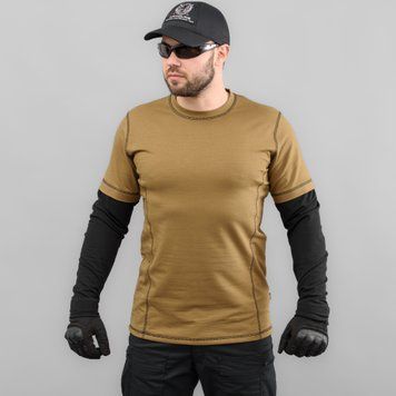 T-shirt with sleeves "KHAKI" (Knitwear) 0040803XL0000000 photo