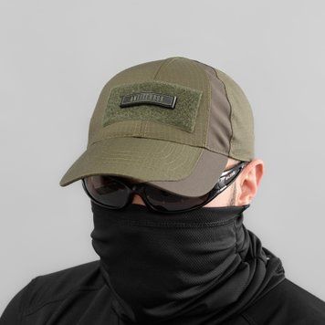 Czapka baseballowa taktyczna "ANTITERROR II" OLIVE (Rip-Stop + Membrana) 0004200000000000 zdjęcie