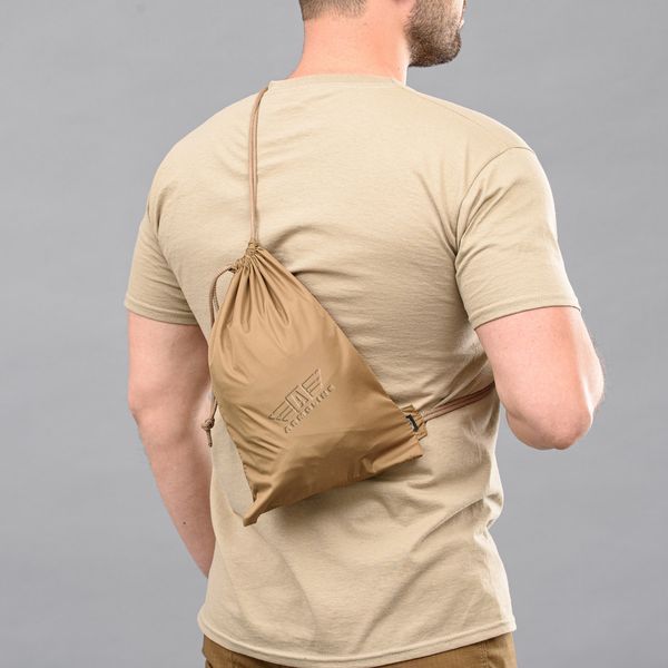 Anorak "SUMMER DEFENCE" COYOTE (Płaszcz przeciwdeszczowy + Siatka) 0000203XL0000000 zdjęcie