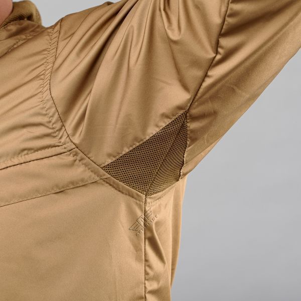 Anorak "SUMMER DEFENCE" COYOTE (Płaszcz przeciwdeszczowy + Siatka) 0000203XL0000000 zdjęcie