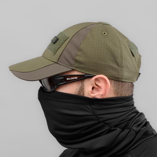 Czapka baseballowa taktyczna "ANTITERROR II" OLIVE (Rip-Stop + Membrana) 0004200000000000 zdjęcie