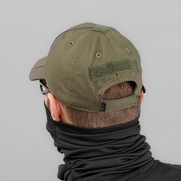 Czapka baseballowa taktyczna "ANTITERROR II" OLIVE (Rip-Stop + Membrana) 0004200000000000 zdjęcie