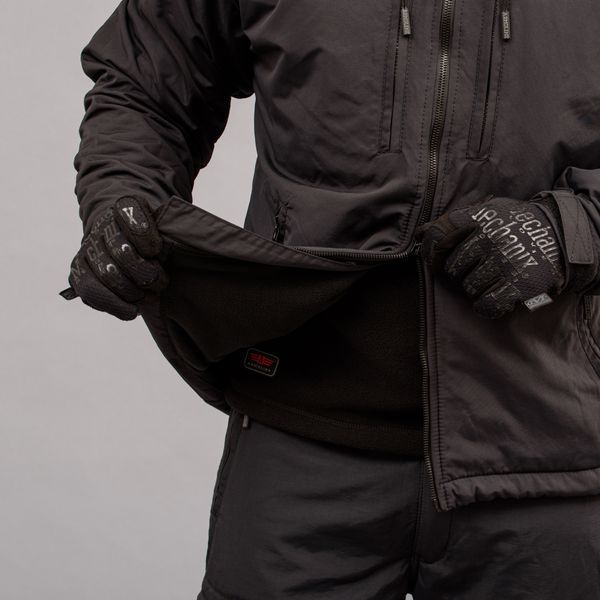 Комплект милитари "TRAVEL DEFENCE" 2 в 1 BLACK (Таслан + Микрофлис) 00369000S0000000 фото
