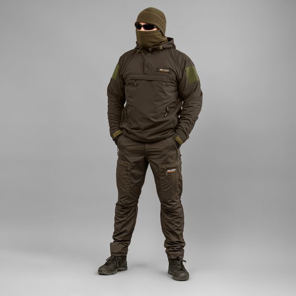 Komplet "TRAVEL DEFENCE" 3 w 1 ANORAK DARK OLIVE (Taslan + Mikropolar) 00350000L0000000 zdjęcie