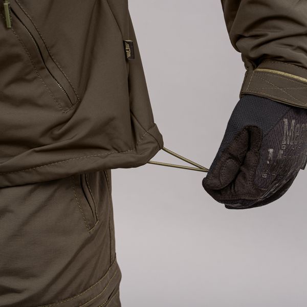 Komplet "TRAVEL DEFENCE" 3 w 1 ANORAK DARK OLIVE (Taslan + Mikropolar) 00350000L0000000 zdjęcie
