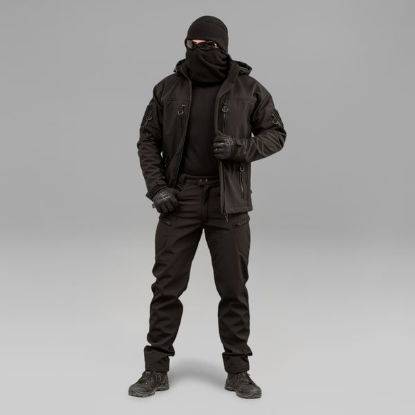 Komplet "URBAN SCOUT" BLACK (SoftShell) 00362000S0000000 zdjęcie