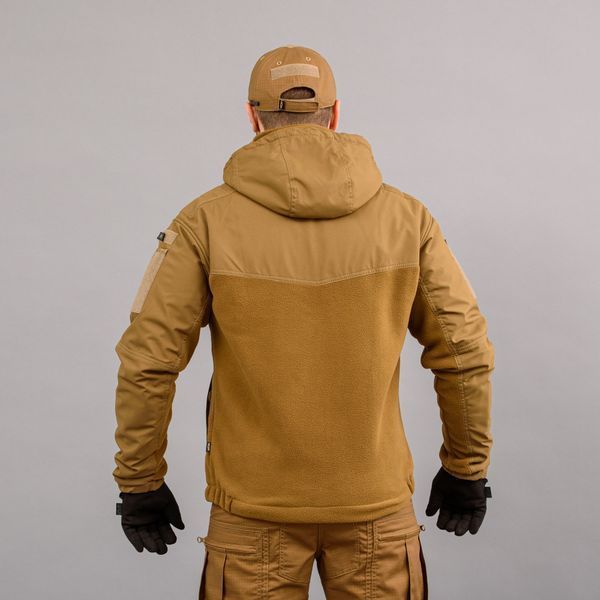 Bluza z kapturem "ANTITERROR II" COYOTE (Polar + Membrana) 0025102XL0000000 zdjęcie