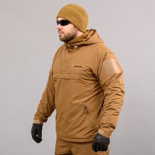 Anorak "TRAVEL DEFENCE" COYOTE (Taslan + mikropolar) 00005000M0000000 zdjęcie