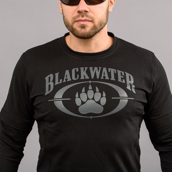 T-shirt with sleeves "BLACK WATER" BLACK (Knitwear) 0028203XL0000000 photo