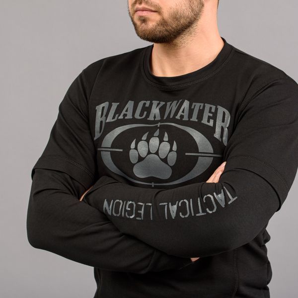 T-shirt with sleeves "BLACK WATER" BLACK (Knitwear) 0028203XL0000000 photo
