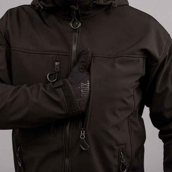 Komplet "URBAN SCOUT" BLACK (SoftShell) 00362000M0000000 zdjęcie