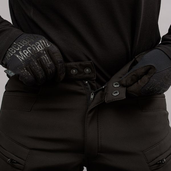 Spodnie "URBAN SCOUT" BLACK (SoftShell) 00331000S0000000 zdjęcie