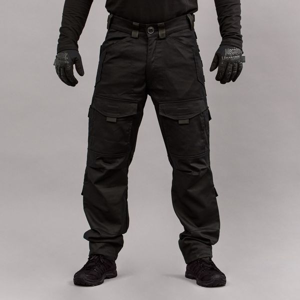 Spodnie taktyczne "SHTORM" BLACK (Pł&oacute;cienne) 0034302XLREGULAR zdjęcie