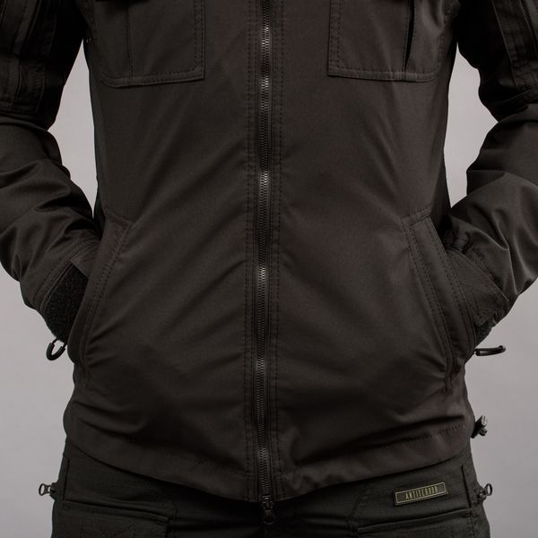 Tactical jacket "ANTITERROR II" BLACK (Membrane) 0009302XL0000000 photo