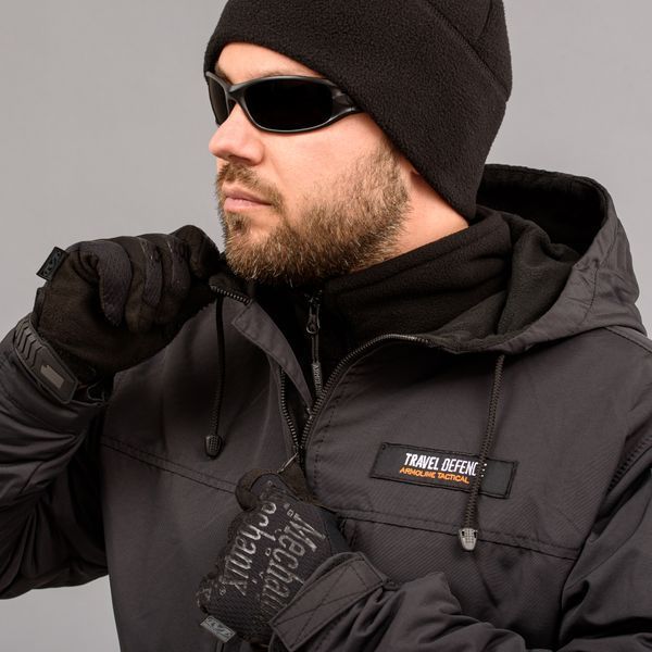Military suit "TRAVEL DEFENCE" 2 in 1 BLACK (Taslan + Microfleece) 0036900XL0000000 photo