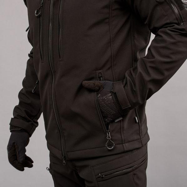Komplet "URBAN SCOUT" BLACK (SoftShell) 00362000L0000000 zdjęcie