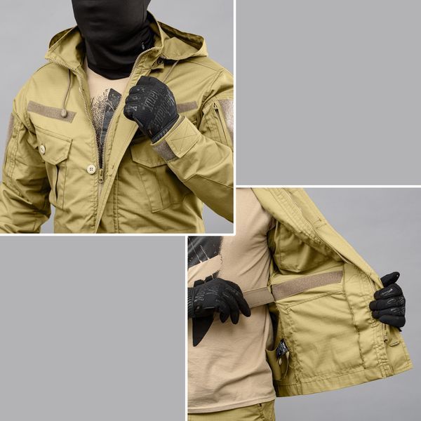 Komplet mundurowy polowy "CRUSADER" L-COYOTE (Rip-Stop) 0007200XLLONG000 zdjęcie