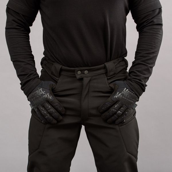 Spodnie "URBAN SCOUT" BLACK (SoftShell) 00331000L0000000 zdjęcie