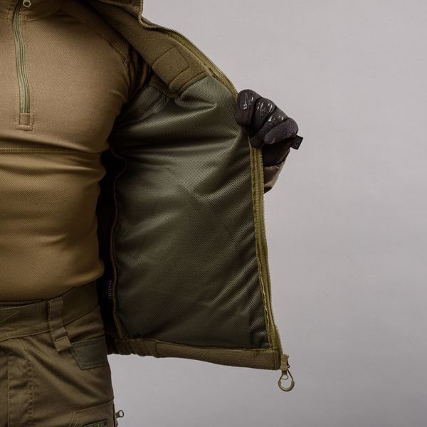 Bluza z kapturem "ANTITERROR II" OLIVE (Polar + Membrana) 00252000M0000000 zdjęcie