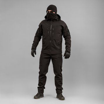 Komplet "URBAN SCOUT" BLACK (SoftShell) 0036202XL0000000 zdjęcie