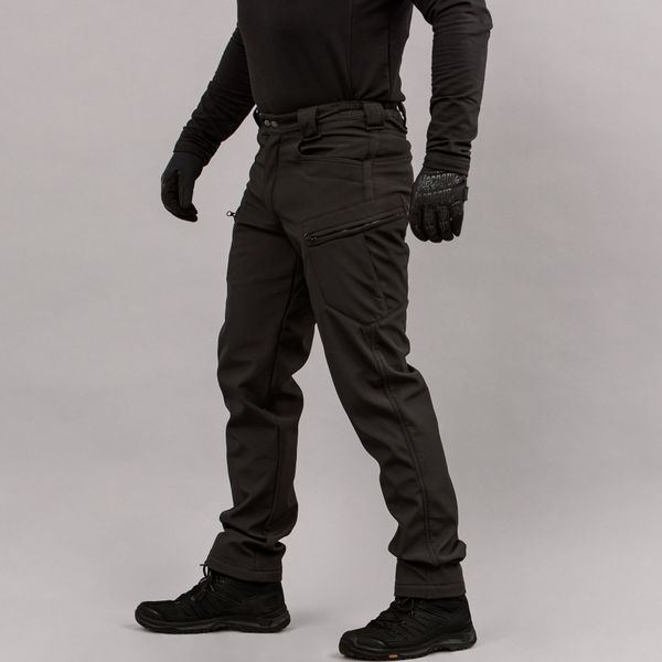Spodnie "URBAN SCOUT" BLACK (SoftShell) 0033100XL0000000 zdjęcie