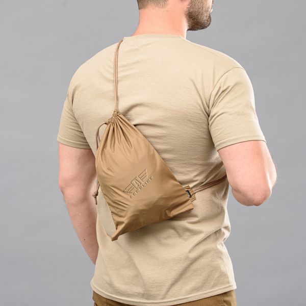 Anorak "SUMMER DEFENCE" COYOTE (Płaszcz przeciwdeszczowy + Siatka) 0000202XL0000000 zdjęcie