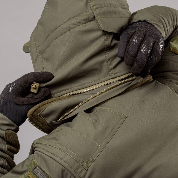 Bluza z kapturem "ANTITERROR II" OLIVE (Polar + Membrana) 00252000L0000000 zdjęcie