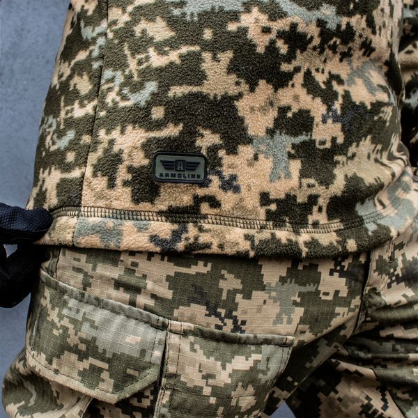 Komplet "TRAVEL DEFENCE" 3 w 1 ANORAK PREDATOR PIXEL (Taslan + Mikropolar) 0035302XL0000000 zdjęcie