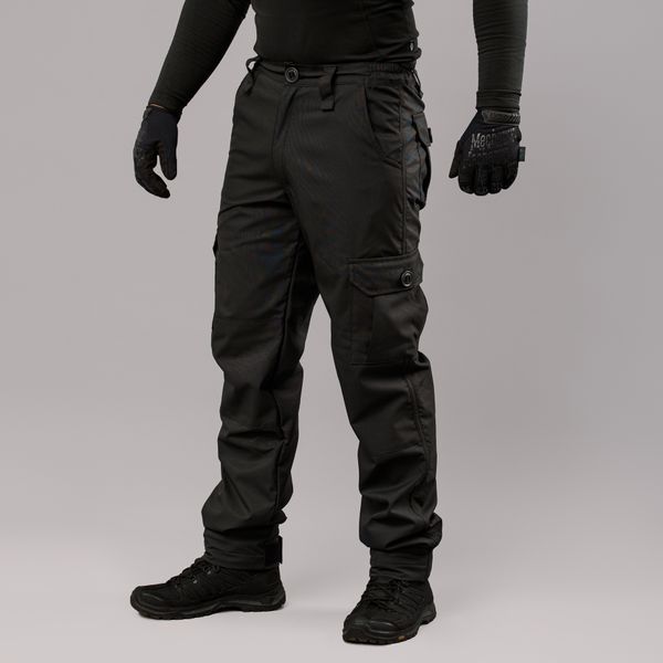 Spodnie zimowe "RAPTOR-3" BLACK (Membrana + Mikropolar) 00335000S0000000 zdjęcie