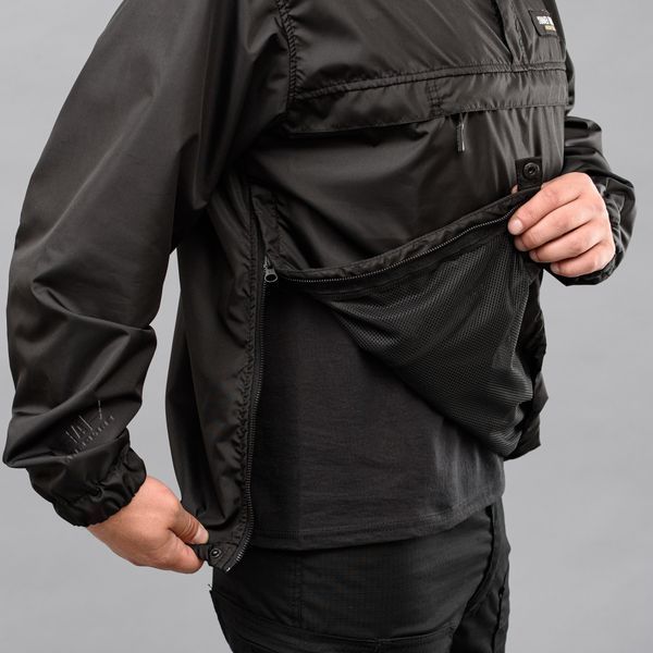 Anorak "SUMMER DEFENCE" BLACK (Płaszcz przeciwdeszczowy + Siatka) 00001000S0000000 zdjęcie
