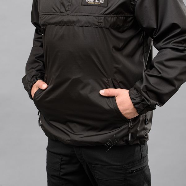 Anorak "SUMMER DEFENCE" BLACK (Płaszcz przeciwdeszczowy + Siatka) 00001000S0000000 zdjęcie