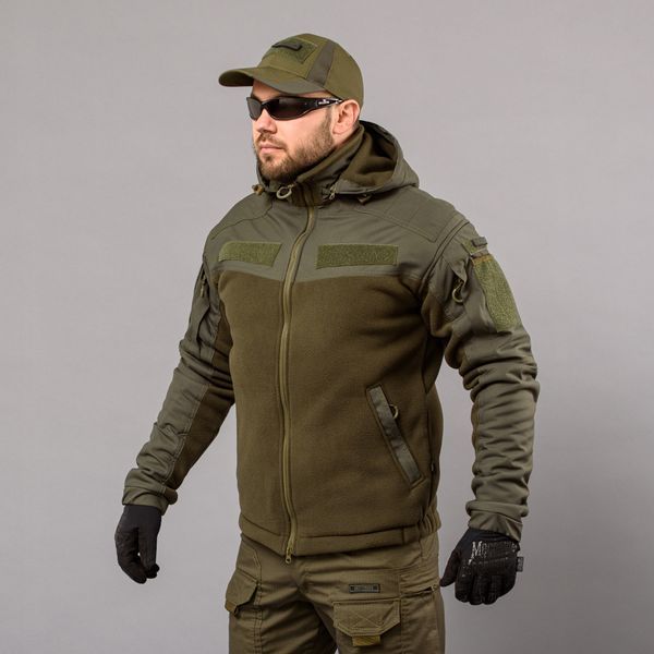 Bluza z kapturem "ANTITERROR II" OLIVE (Polar + Membrana) 0025202XL0000000 zdjęcie