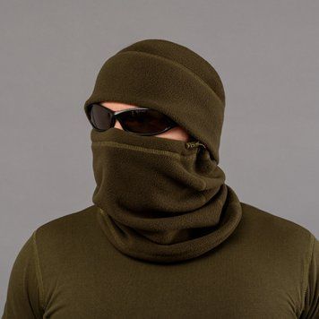 Ciepły komplet Czapka + Buff "OLIVE" (Polar) 0039600000000000 zdjęcie