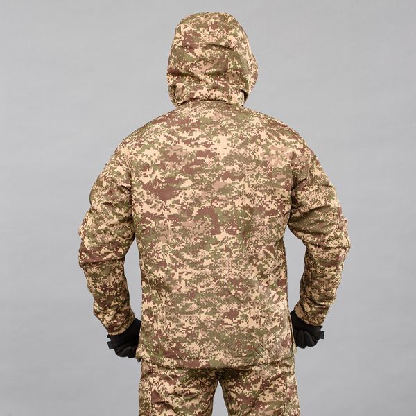 Kurtka anorak "TRAVEL DEFENCE" PREDATOR PIXEL (Taslan + mikropolar) 00009000S0000000 zdjęcie