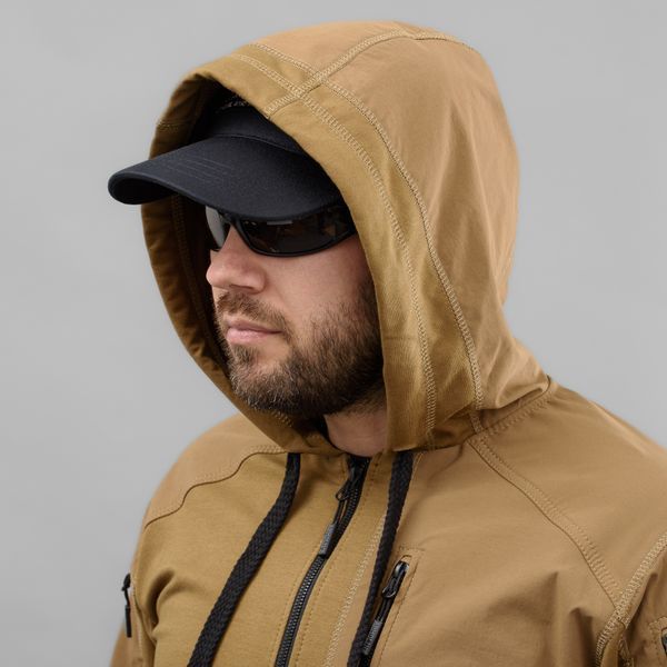 Komplet Meski Dres Sportowe Bluza Spodnie "EXTRAVEL" COYOTE (Dzianina) 00418000M0000000 zdjęcie