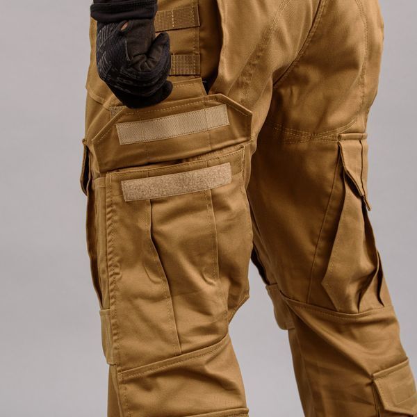 Spodnie taktyczne "SHTORM" COYOTE (Pł&oacute;tno) 0034400XLLONG000 zdjęcie
