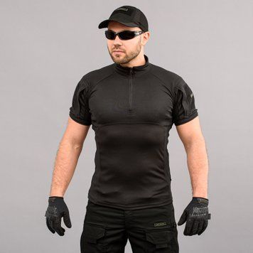 Koszulka taktyczna UBACS "ANTITERROR II" BLACK (CoolPass + koszulka) 00286000S0000000 zdjęcie