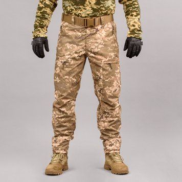 Spodnie "TRAVEL DEFENCE" UKRPIXEL MM14 z paskiem (Taslan + Mikropolar) 00326000S0000000 zdjęcie